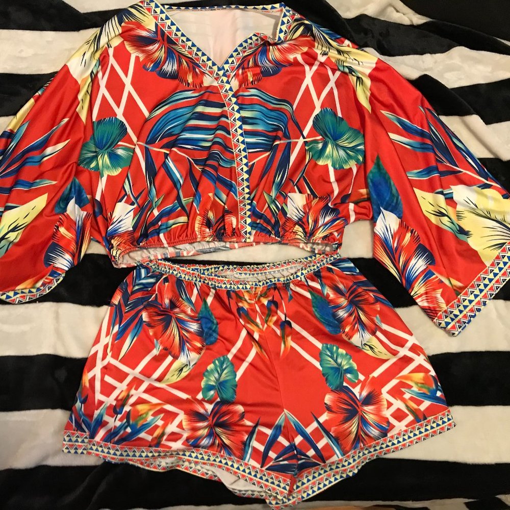 2 piece set from fashion nova